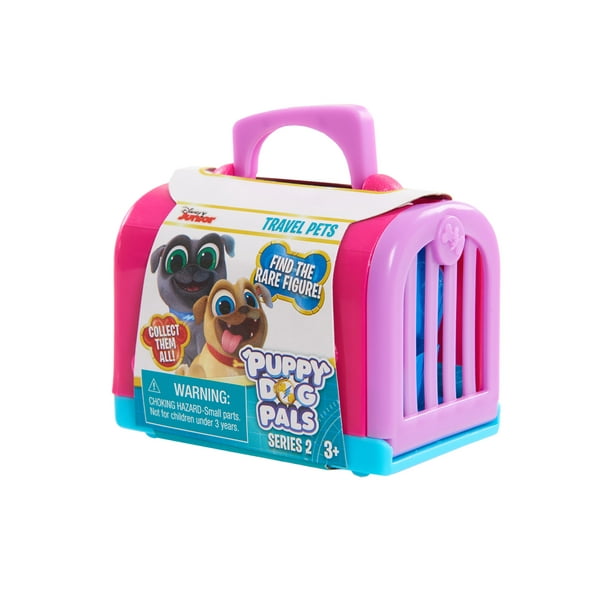 PUPPY DOG PALS Series 4 Travel Pets 1 Mini Carrier *NEW* Disney Jr 